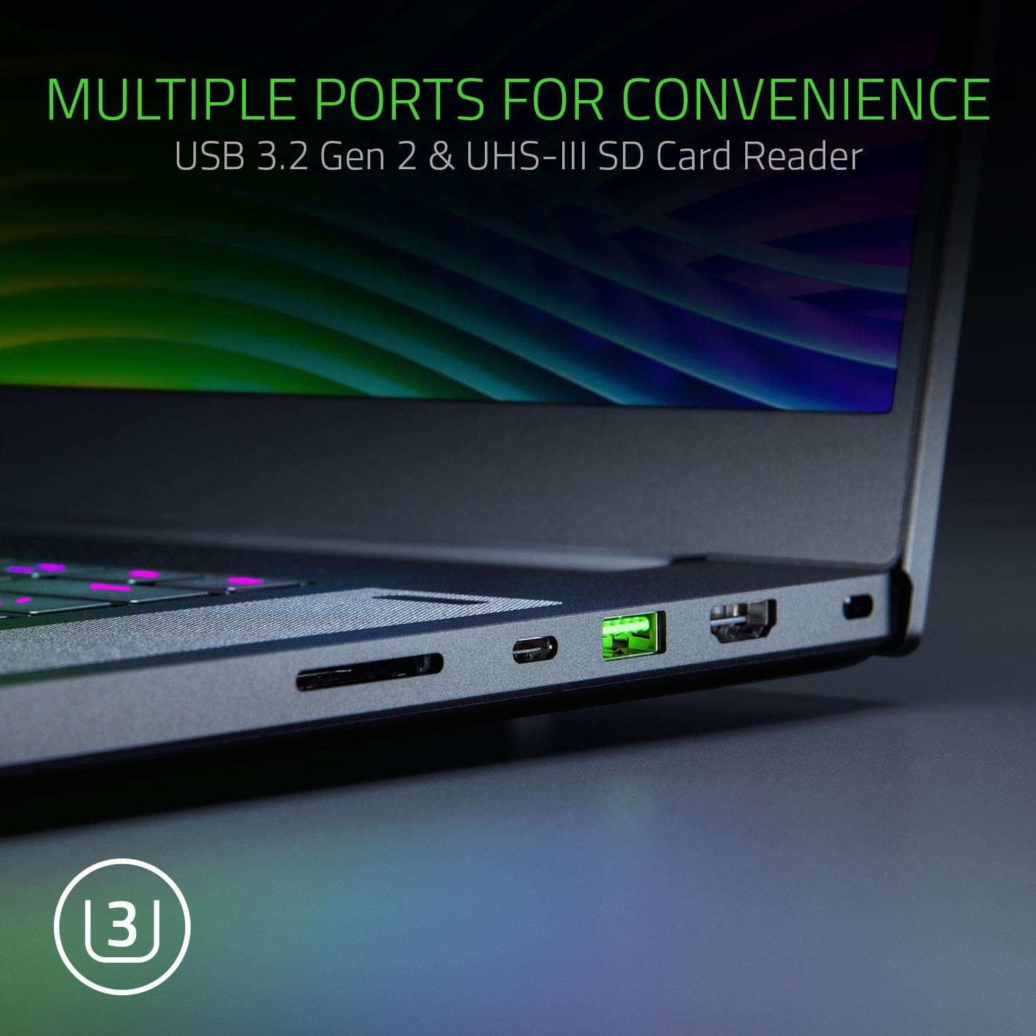 Razer Blade Pro 4K UHD 9th Gen, i7, core, 16GB, 1TB SSD