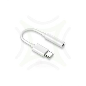 JOYROOM USB Type C to 3.5mm Headphone Jack Adapter (SH-C1) White, Black (4705776205887)