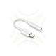 JOYROOM USB Type C to 3.5mm Headphone Jack Adapter (SH-C1) White, Black (4705776205887)