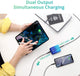 Zendure Power Bank Supermini 10,000mAh USB-C 18W PD Portable Charger Credit Card Size Ultra-Small Fast Charging External Batteries for iPhone, Samsung Galaxy, Nintendo Switch and More-Blue Horizon - Custom Mac BD (4461054754879)