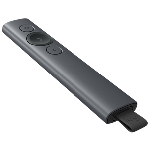 LOGITECH SPOTLIGHT™ PRESENTATION REMOTE - GREY - Custom Mac BD (1769159196735)