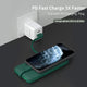 SYNLOGIC Portable Charger 10000mAh 18W PD Power Bank Built-in MFi Lightning Cable, High Speed External Battery Charging for iPhone 11 Xs Max X 8 AirPods Pro, Android Phone Tablet etc - Custom Mac BD (4460995379263)