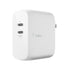 Belkin BOOST CHARGE Dual USB-C PD GaN Wall Charger 63W