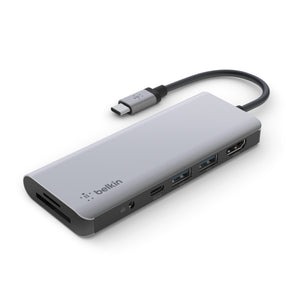 Belkin USB-C 7-in-1 Multiport Hub Adapter (6848828538943)