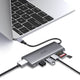 WiWU A11312H hub, 11 in 1 hub, USB C Hub Dual HDMI Adapter (4744212381759)