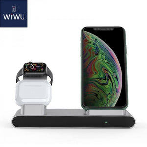 WIWU POWER AIR 3IN1 WIRELESS CHARGER (6883608657983)