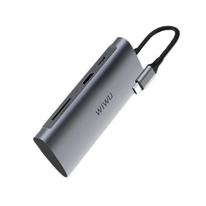 WiWU ALPHA 7 in 1 USB-C Hub A731HP - Custom Mac BD (4436207796287)