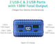 Zendure Portable Charger, SuperTank 27,000mAh External Battery with Dual USB-C PD (100W&60W) and USB-A (15W&18W), QC 3.0 Power Bank for USB-C laptops, MacBook, iPad Pro, Nintendo Switch, etc - Custom Mac BD (4461013008447)